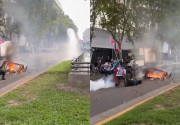 VÍDEO: Fotógrafo é atingido na cabeça durante protesto contra Milei na Argentina; ele está em estado grave